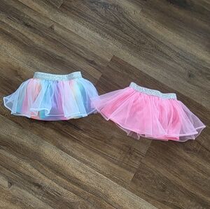 🩰NWOT, Set of 2 Baby Girl Tutus SIZE: 6-9 Months